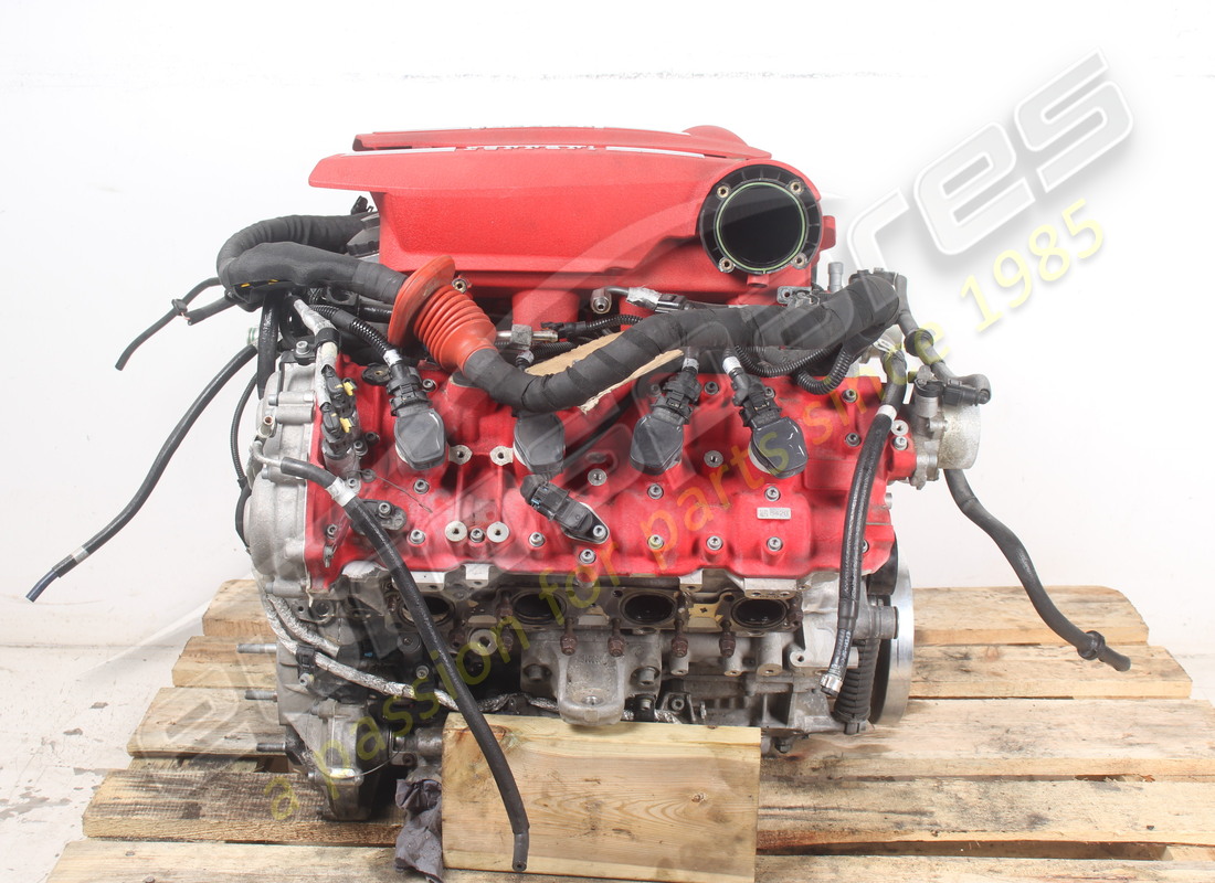 USED FERRARI 488 COMPLETE ENGINE. PART NUMBER 754023000 (4) used ferrari 488 complete engine. part number 754023000 (4)