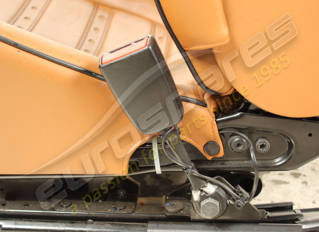 used eurospares complete front & rear seet set ( cuioio leather with black stitching ). part number eap1566195 (14)