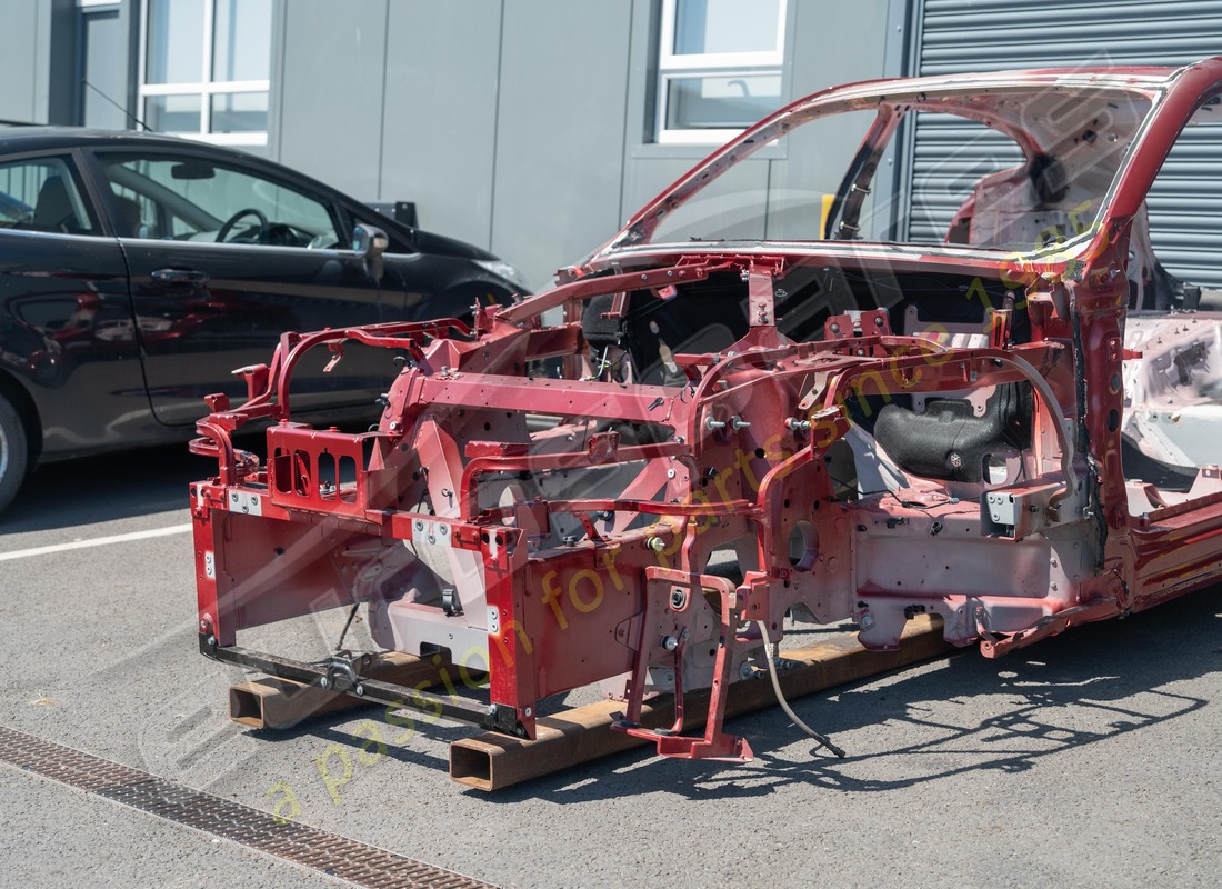 used ferrari front chassis. part number eap1552616 (3)