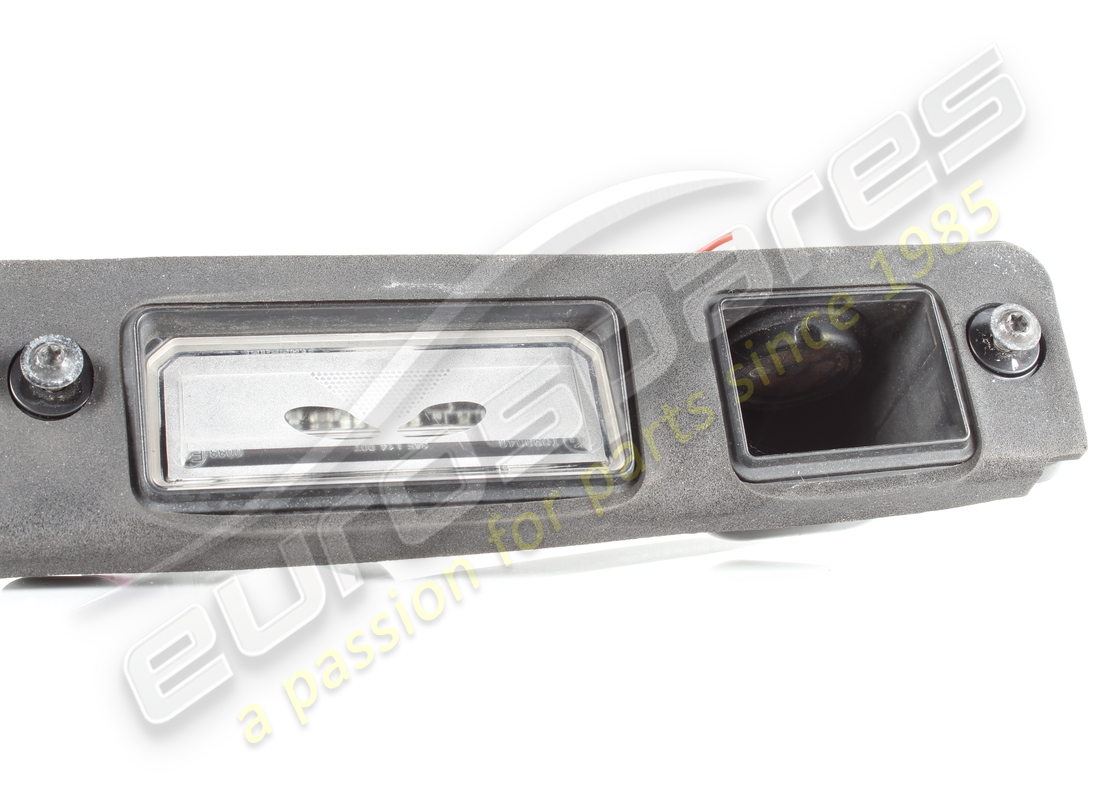 used ferrari complete license plate light surround. part number 86266000 (4)