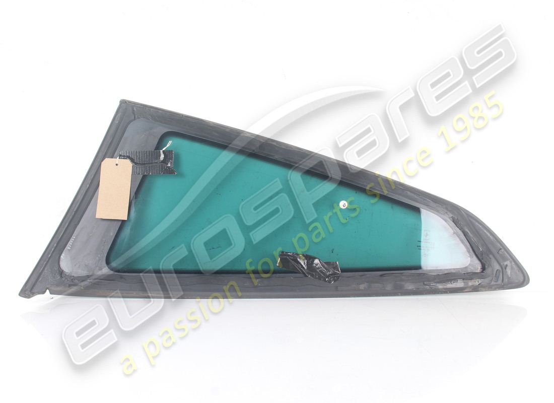 USED FERRARI RH REAR QUARTERLIGHT. PART NUMBER 86871100 (3) used ferrari rh rear quarterlight. part number 86871100 (3)