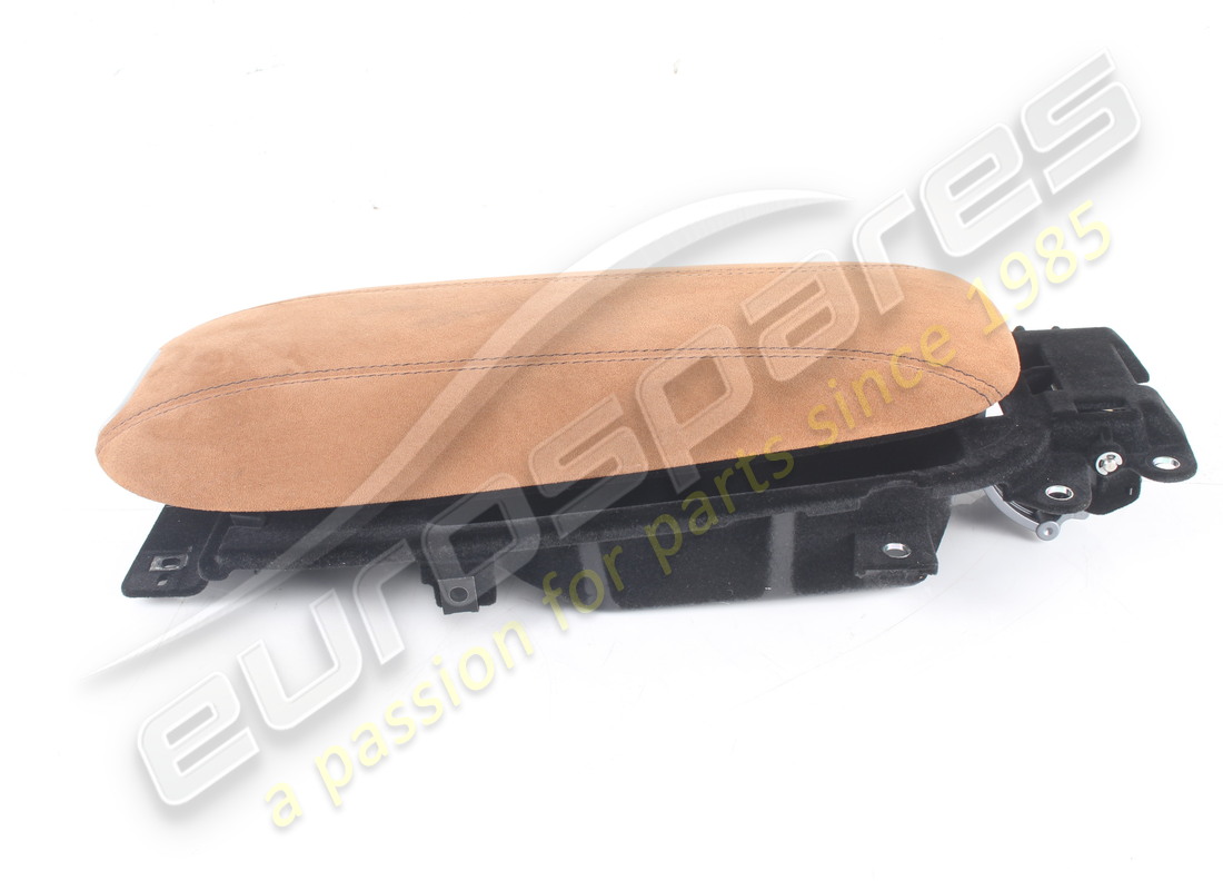 used eurospares rear unit tray with compartment door in alcantara (colour cuoio). part number eap1723567 (3)