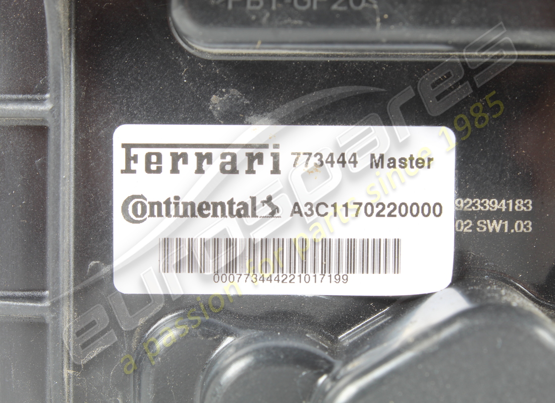 used ferrari centrlina epc can500 master. part number 773444 (2)