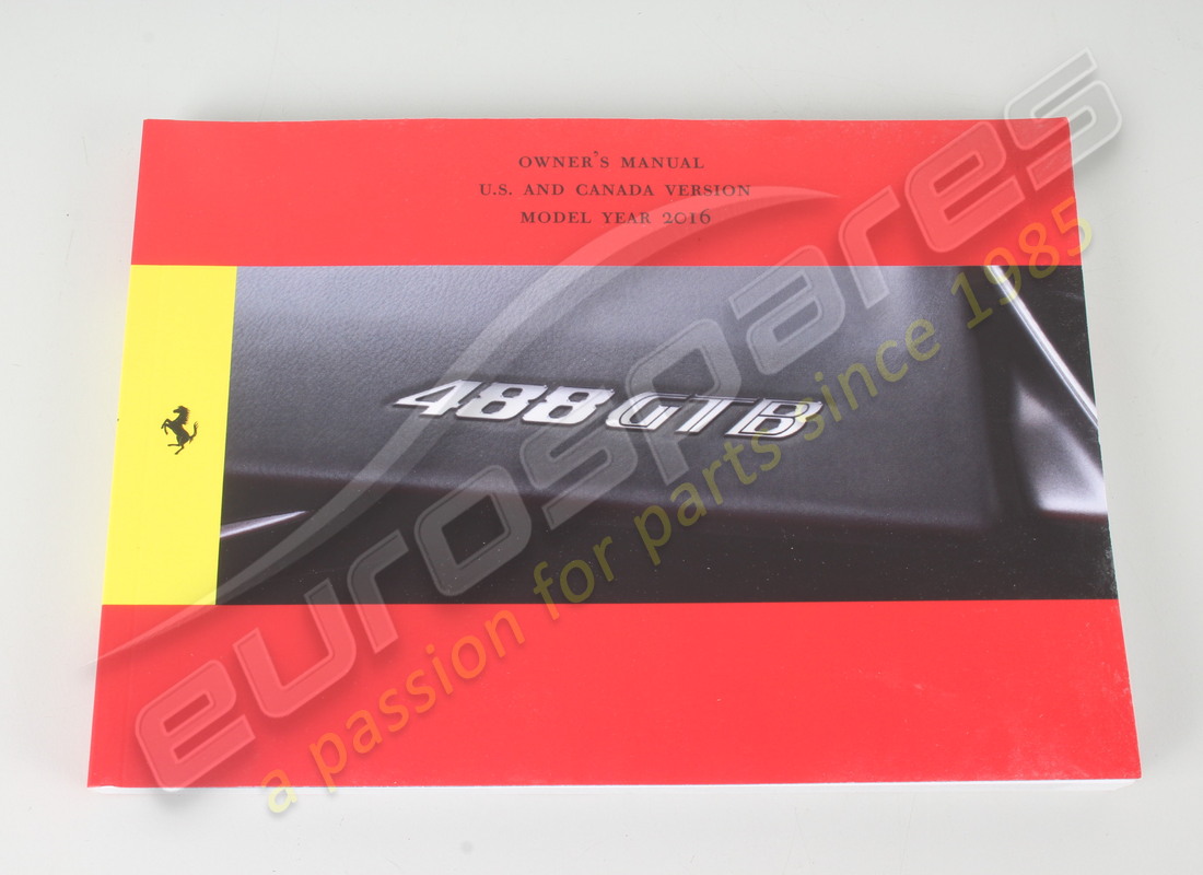new ferrari owner's manual. part number 87578200 (1)
