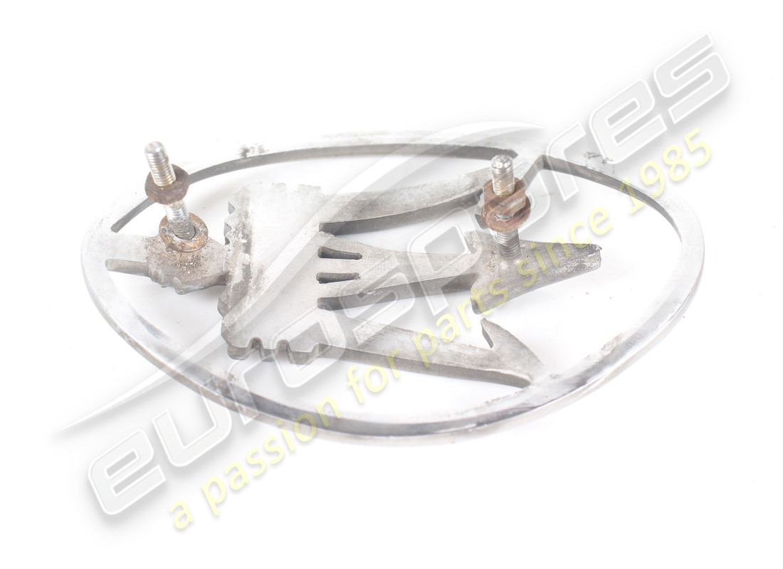 used maserati shield on radiator grill. part number 364102304 (2)