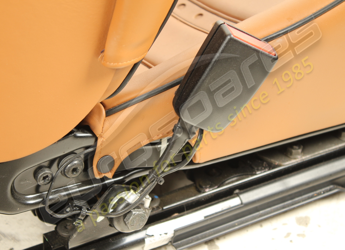 used eurospares complete front & rear seet set ( cuioio leather with black stitching ). part number eap1566195 (15)