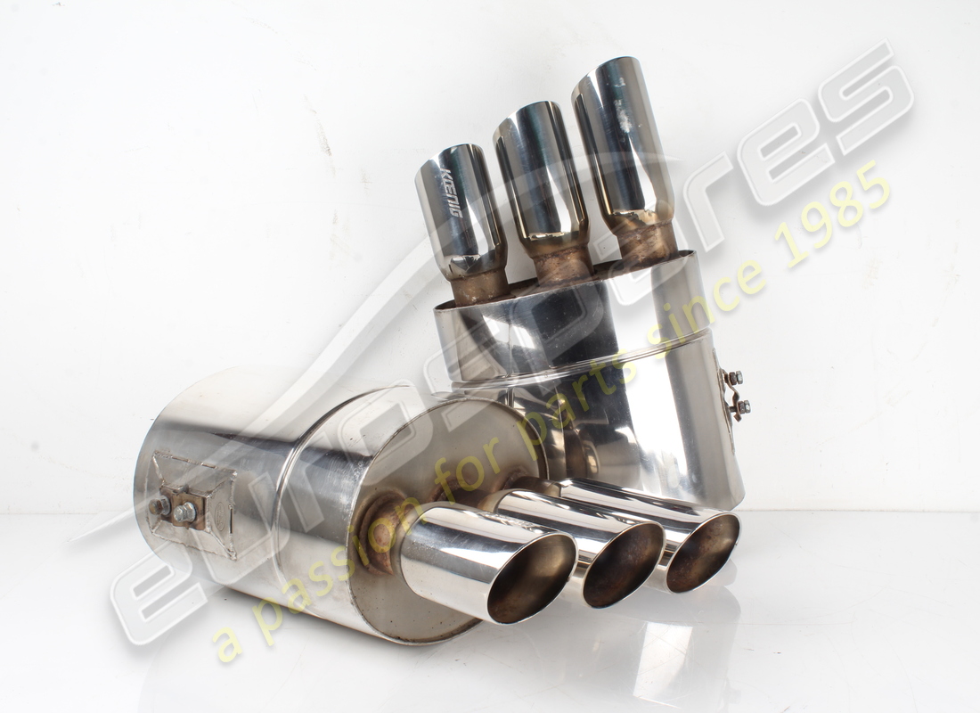 USED Eurospares EXHAUST SILENCER SET (STAINLESS STEEL) . PART NUMBER EAP1226105 (1)
