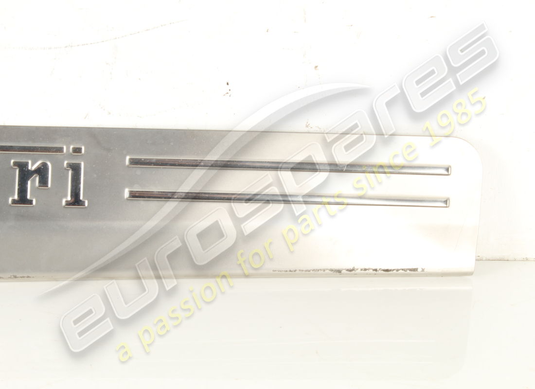 USED FERRARI LH KICKPLATE. PART NUMBER 81362300 (2) used ferrari lh kickplate. part number 81362300 (2)