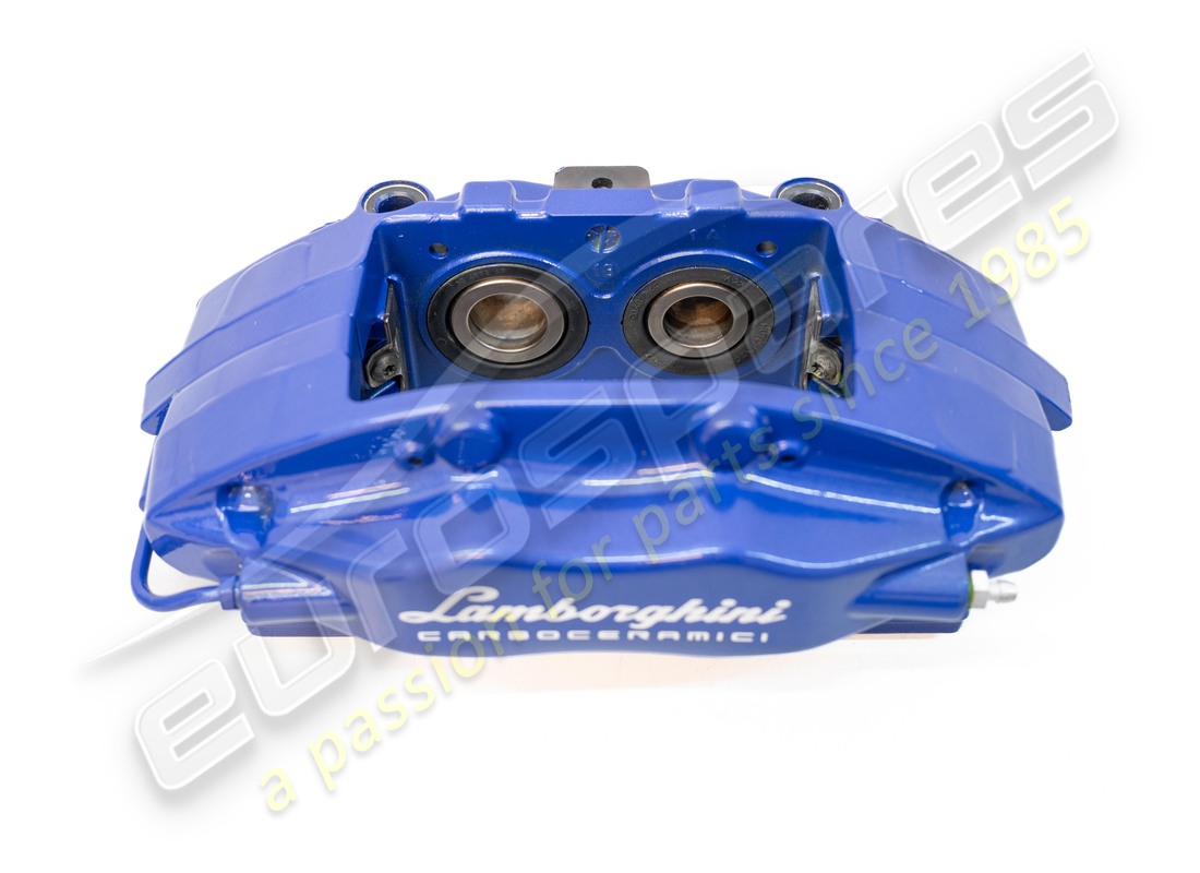 USED LAMBORGHINI PCCB REAR BRAKE CALIPER BLU ADP. PART NUMBER 4T0615405CJ (2) used lamborghini pccb rear brake caliper blu adp. part number 4t0615405cj (2)