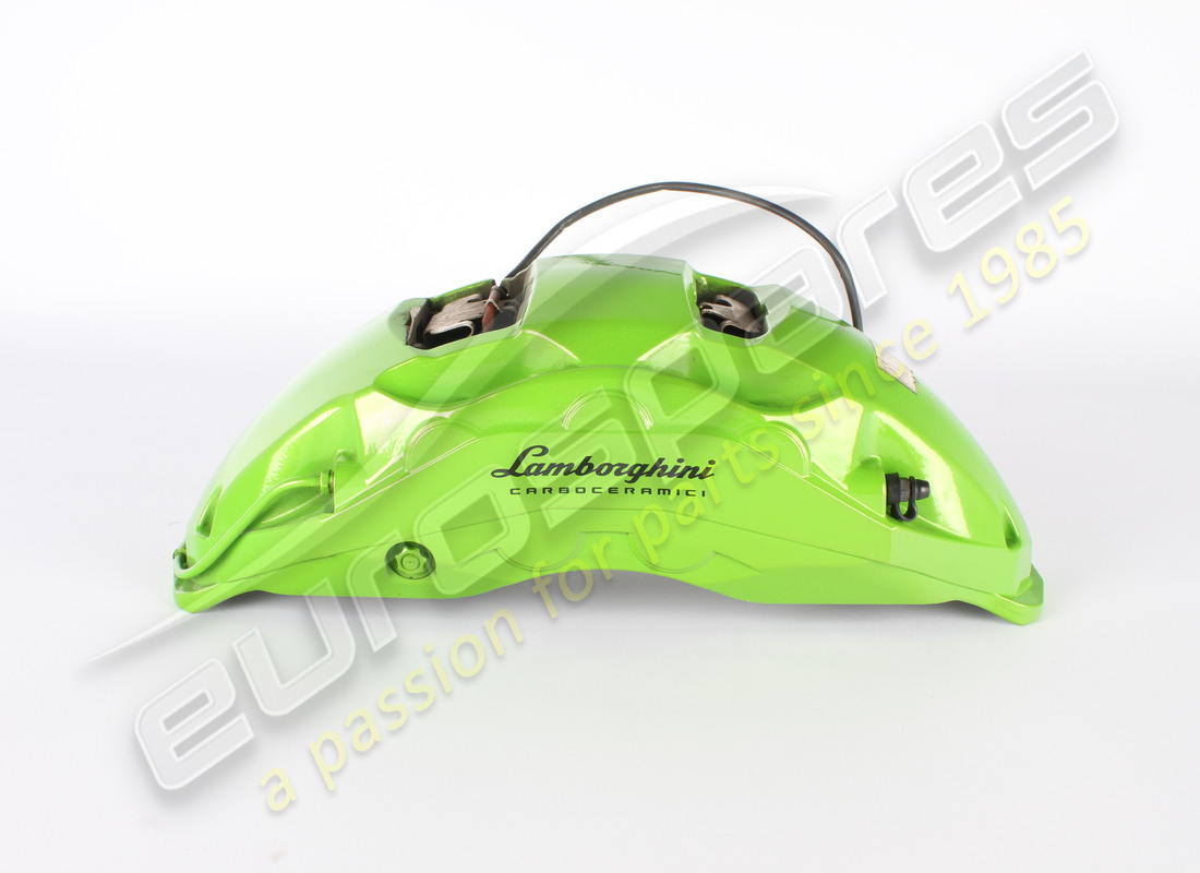 used lamborghini brake caliper 21 ceramic 10k. part number 4m0615106kp (1)