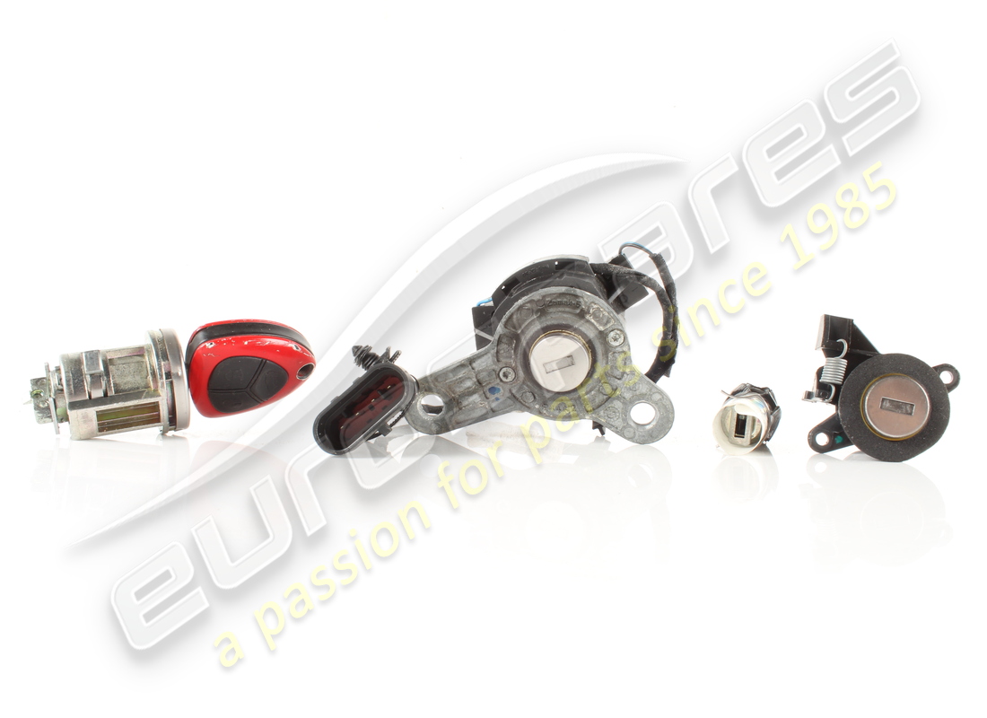 USED Ferrari LOCKS SET COMPLETED WITH STE . PART NUMBER 254409 (1)