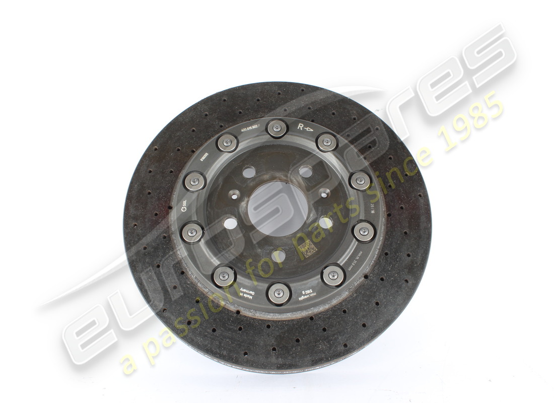 used lamborghini brake disk ceramic ccp. part number 420615602f (1)