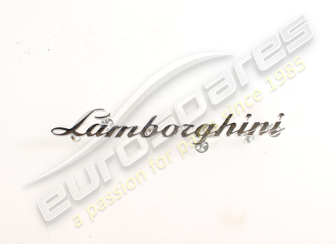 used lamborghini nameplate. part number 4ml853886 (2)