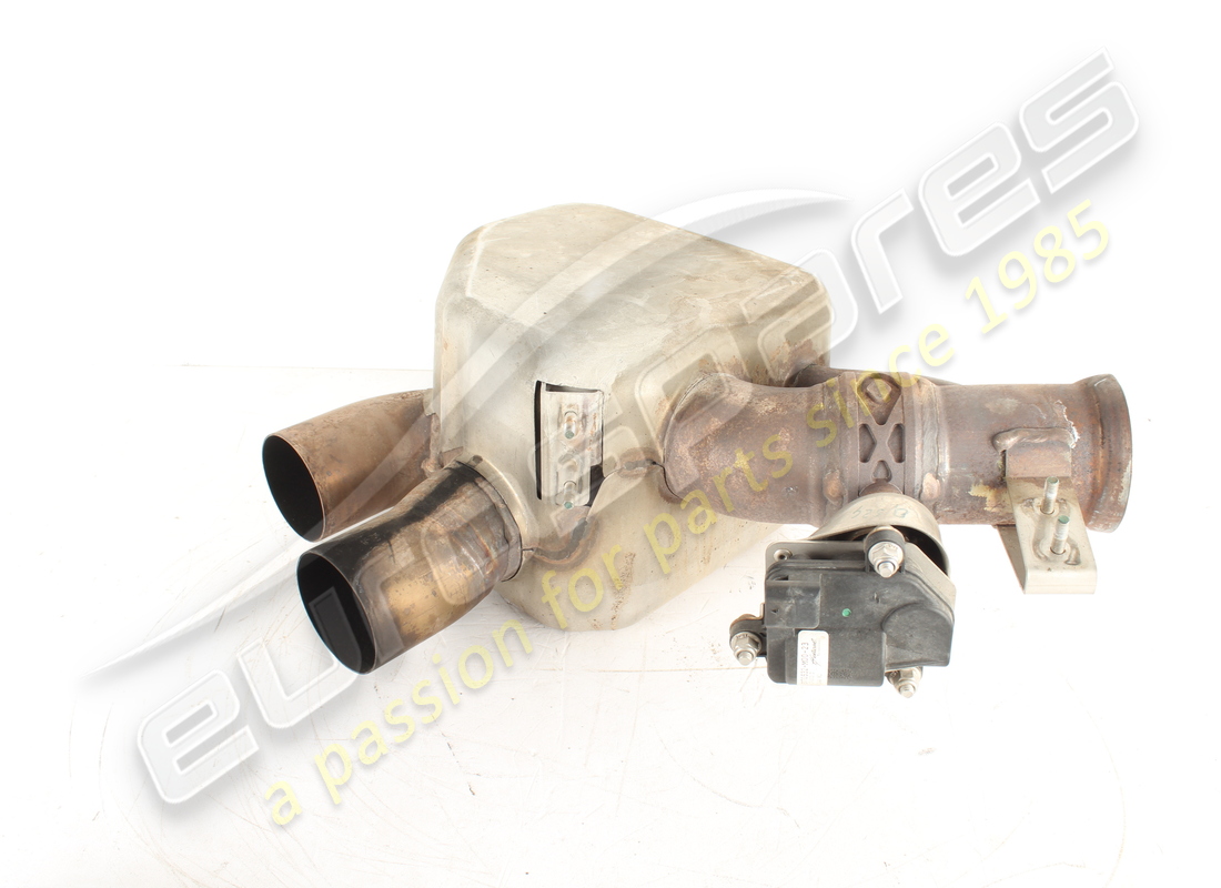 used ferrari rear rh silencer. part number 760990 (1)