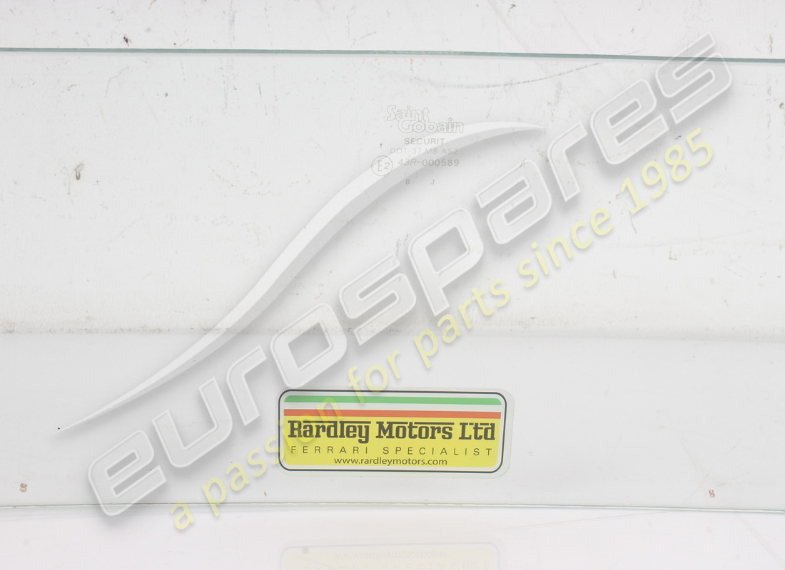 USED FERRARI REAR SCREEN. PART NUMBER 60338704 (3) used ferrari rear screen. part number 60338704 (3)