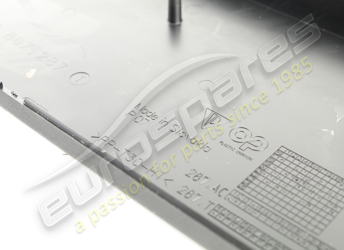 NEW PORSCHE LICENCE PLATE HOLDER MATT BLACK. PART NUMBER 9Y0807287TOK1 (3) new porsche licence plate holder matt black. part number 9y0807287tok1 (3)