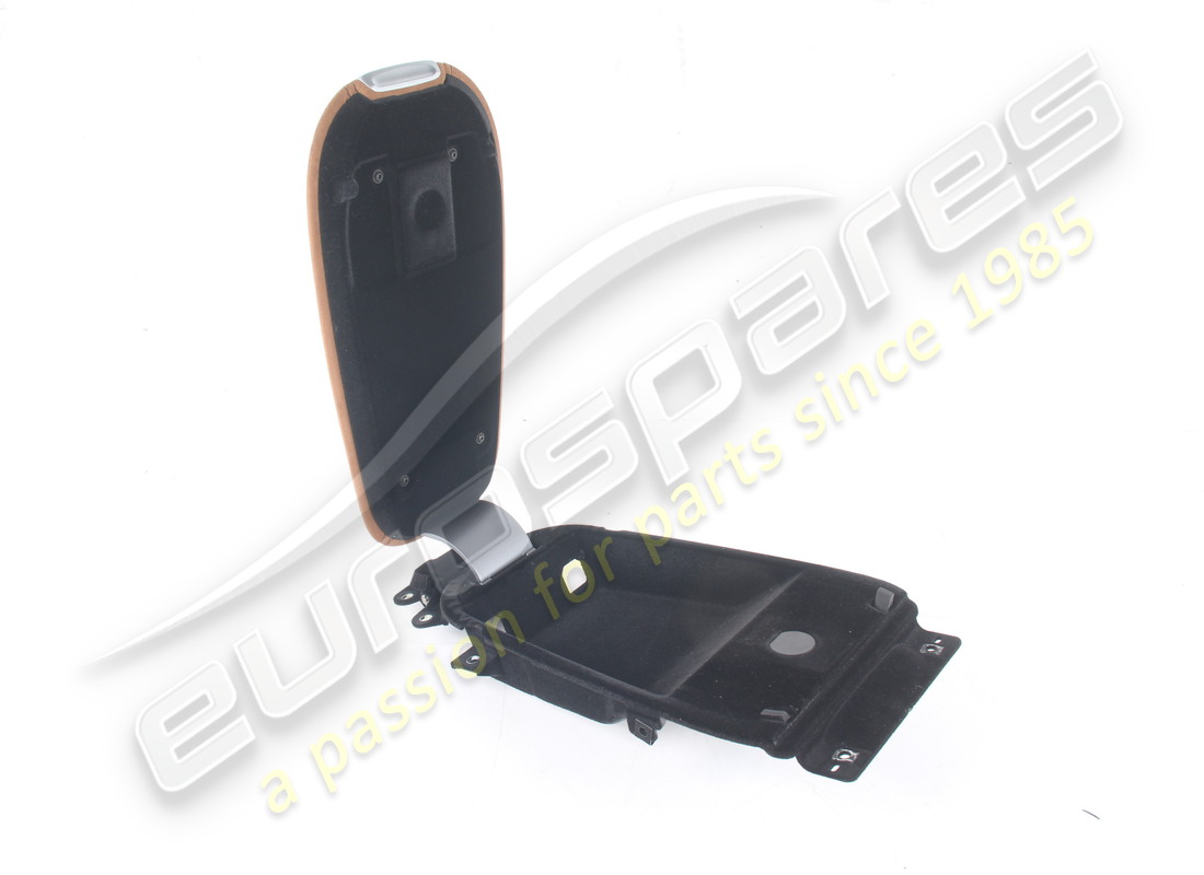 used eurospares rear unit tray with compartment door in alcantara (colour cuoio). part number eap1723567 (4)