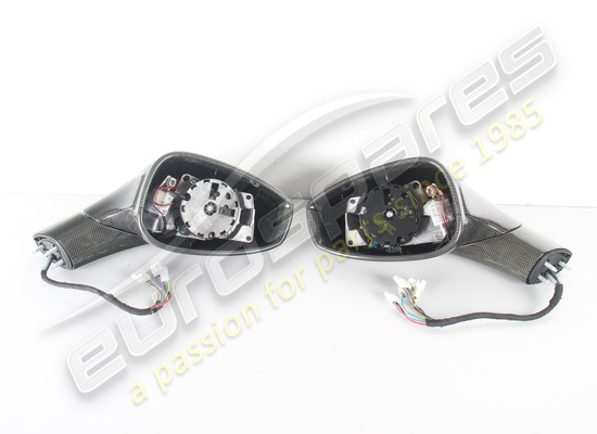 new ferrari glossy carbon fiber mirrors part number 70002057
