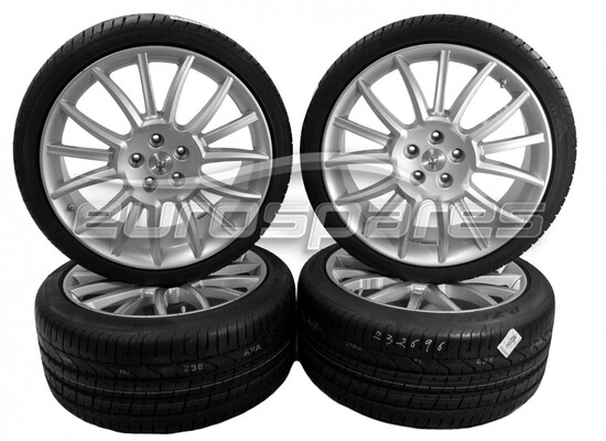 new maserati 20 wheel set part number 980156308/a