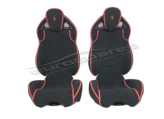 reconditioned ferrari carbon seats (large size) part number 85888100pair