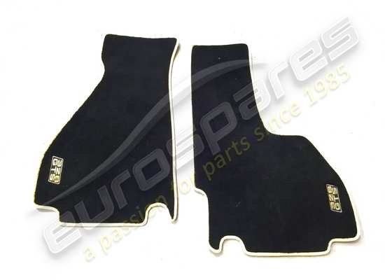 used ferrari rhd floor mats, black per pair part number 95999002