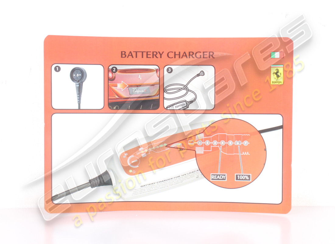 new ferrari battery conditioner guide. part number 86665200 (1)