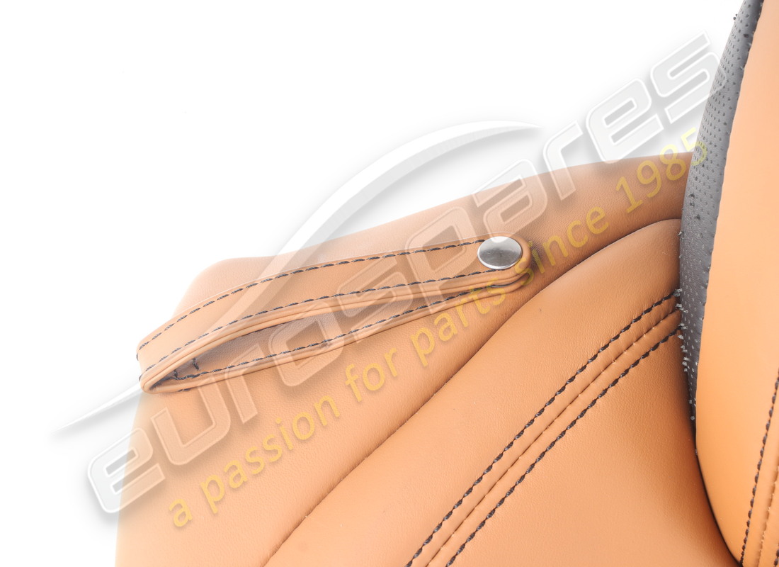 used ferrari complete seat set in cuoio leather and alcantara. part number eap1723564 (19)