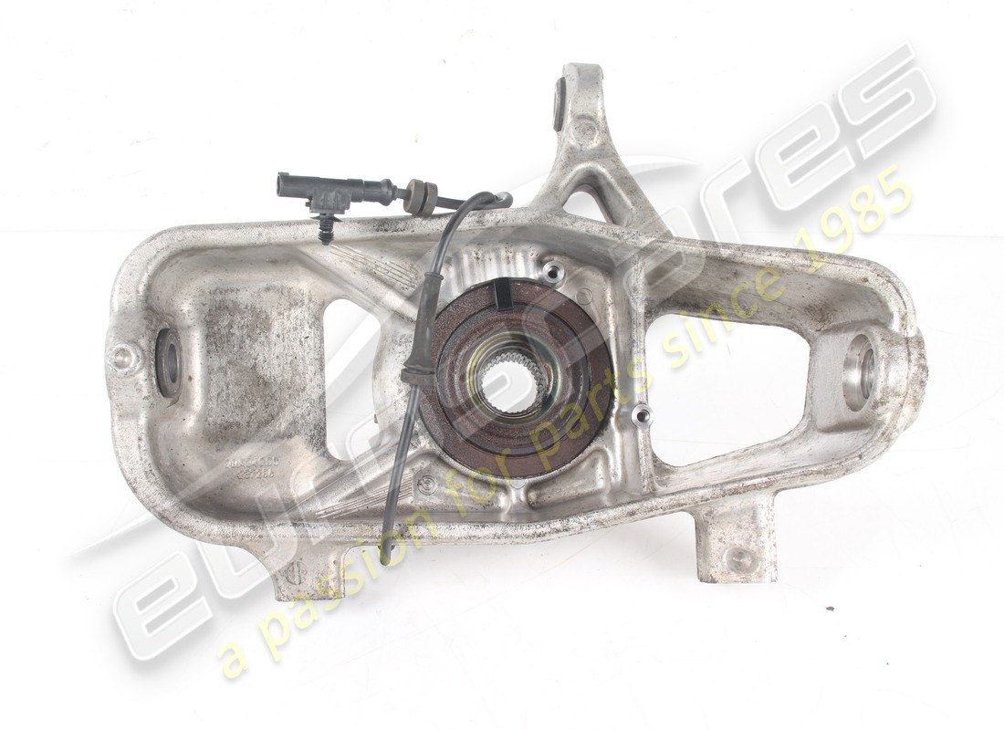 USED FERRARI COMPLETE RH FRONT HUB CARRIER. PART NUMBER 268378 (3) used ferrari complete rh front hub carrier. part number 268378 (3)