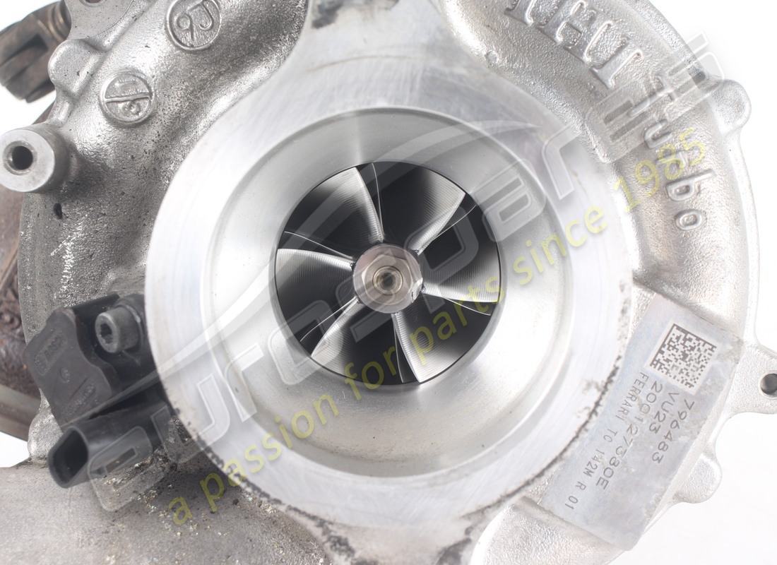 used ferrari rh turbocharger. part number 343098 (7)