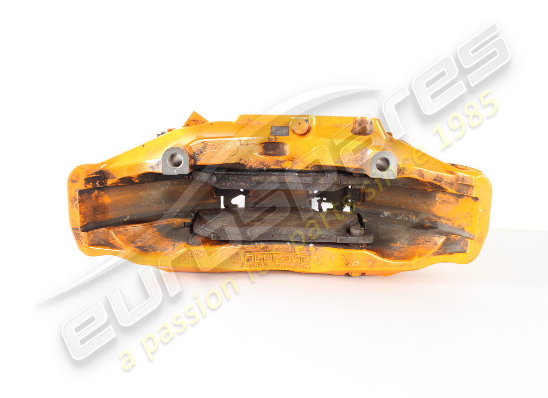 USED LAMBORGHINI BRAKE CALIPER 21 CERAMIC 10K. PART NUMBER 4M0615106KM (5) used lamborghini brake caliper 21 ceramic 10k. part number 4m0615106km (5)