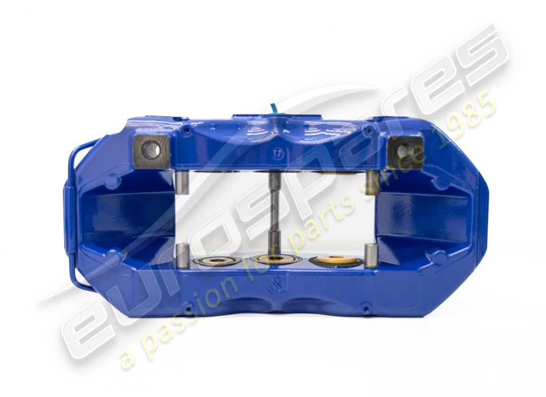 USED LAMBORGHINI PCCB FRONT BRAKE CALIPER BLU ADP. PART NUMBER 4T0615105DJ (4) used lamborghini pccb front brake caliper blu adp. part number 4t0615105dj (4)