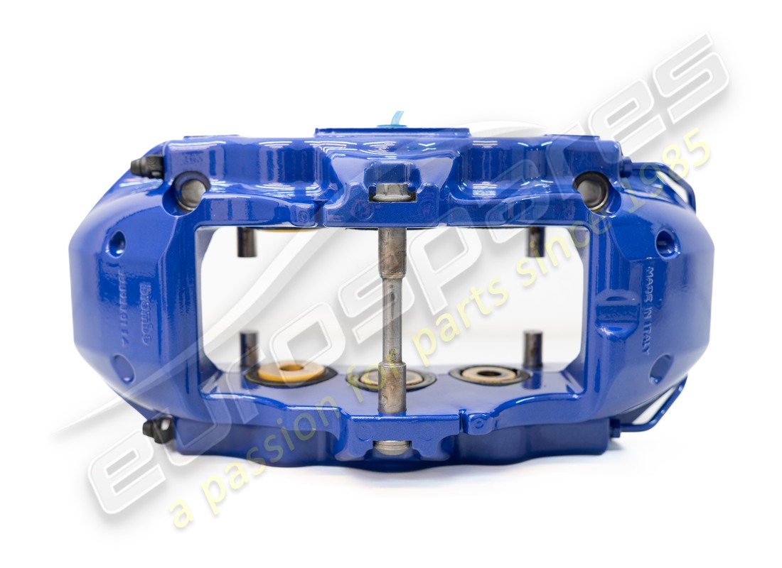 USED LAMBORGHINI PCCB FRONT BRAKE CALIPER BLU ADP. PART NUMBER 4T0615105DJ (3) used lamborghini pccb front brake caliper blu adp. part number 4t0615105dj (3)