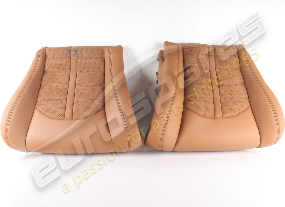 used ferrari complete seat set in cuoio leather and alcantara. part number eap1723564 (6)