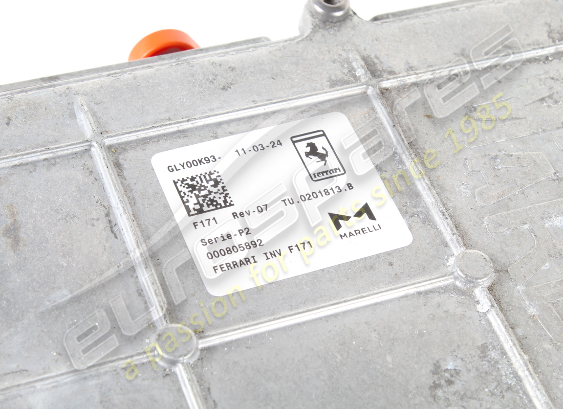 used ferrari housing inverter p2 liv d. part number 805892 (6)