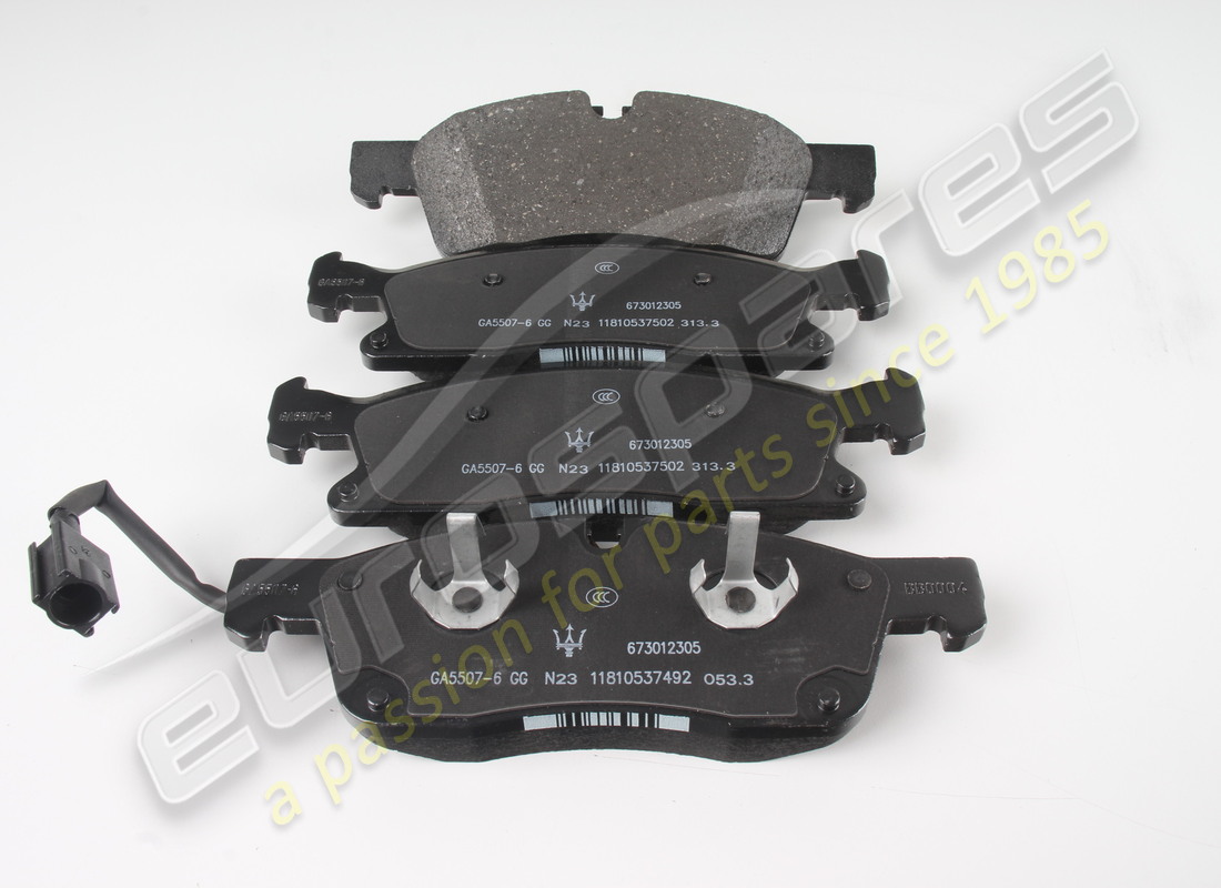 new maserati front pads. part number 673012305 (1)