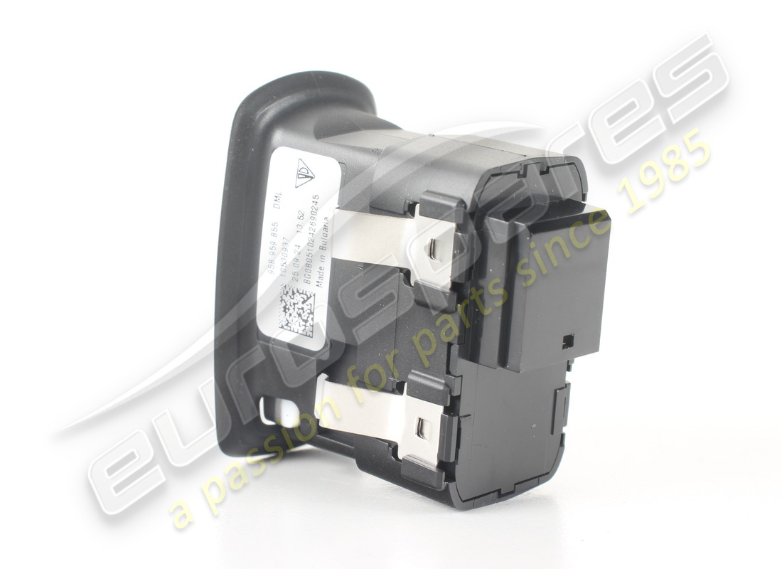 new porsche window switch for electric regulator, matt black. part number 958959855dml (3)