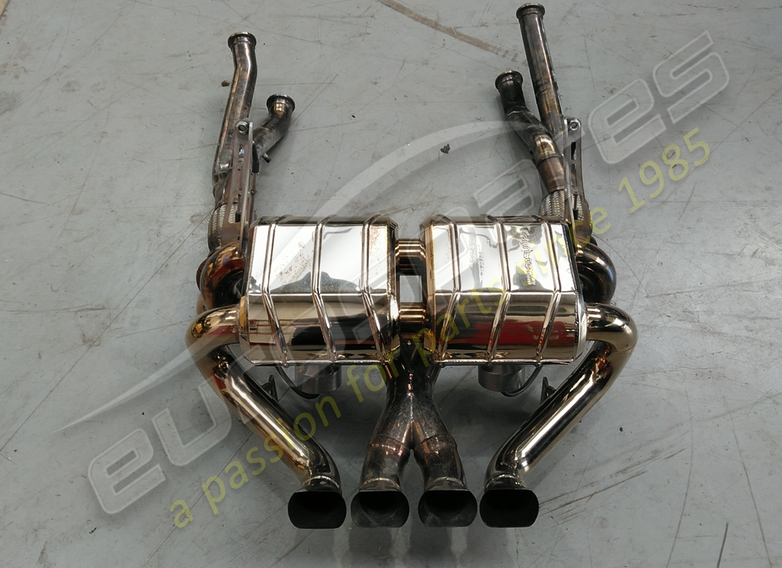 USED Eurospares CAPRISTO EXHAUST SILENCER & CATALYST REPLACEMENT PIPES (STAINLESS STEEL) . PART NUMBER EAP1374164 (1)