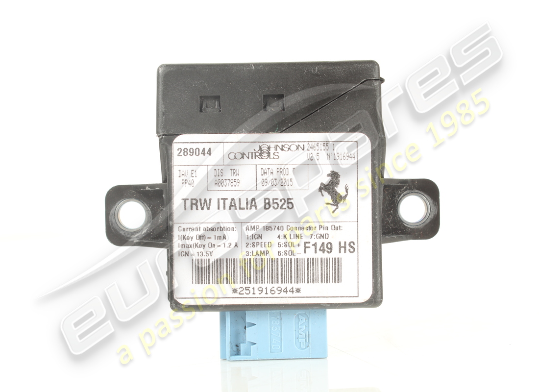used ferrari hydraulic steering control e. part number 289044 (1)