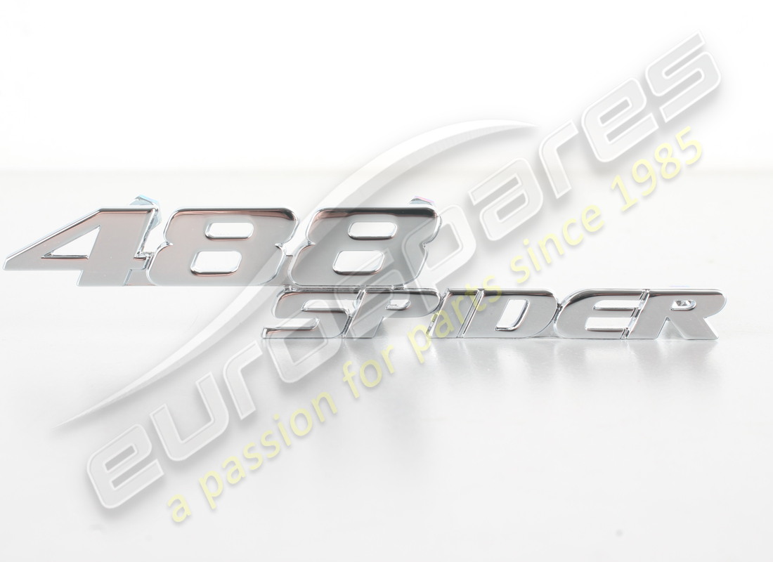 new ferrari dashboard spider badge. part number 87793300 (1)