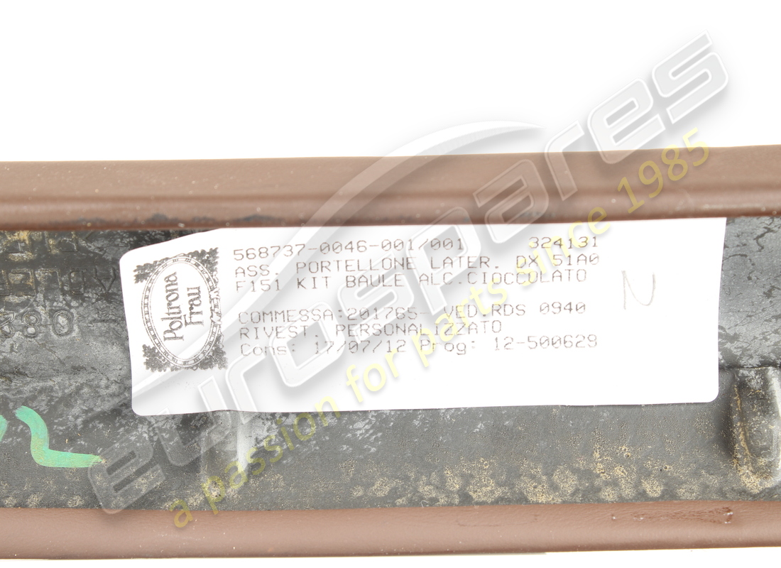 used ferrari rivest. portellone lat. pell. part number 84112807 (3)
