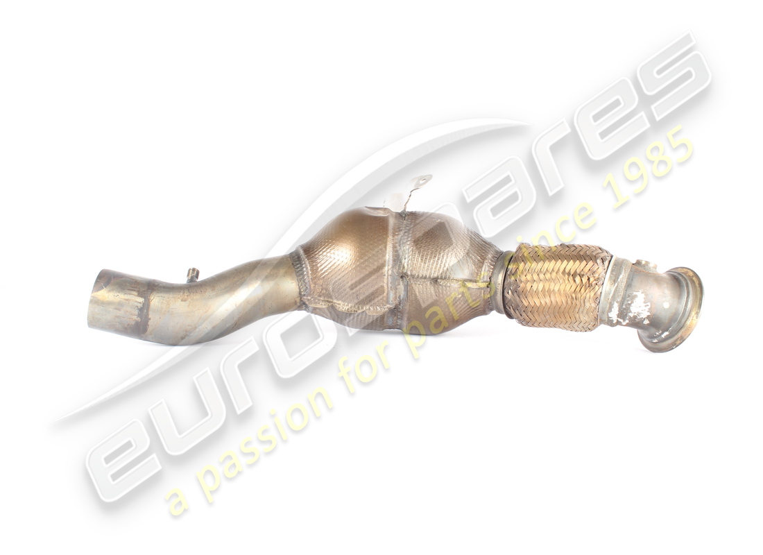 damaged ferrari complete rh catalytic converte. part number 335426 (1)