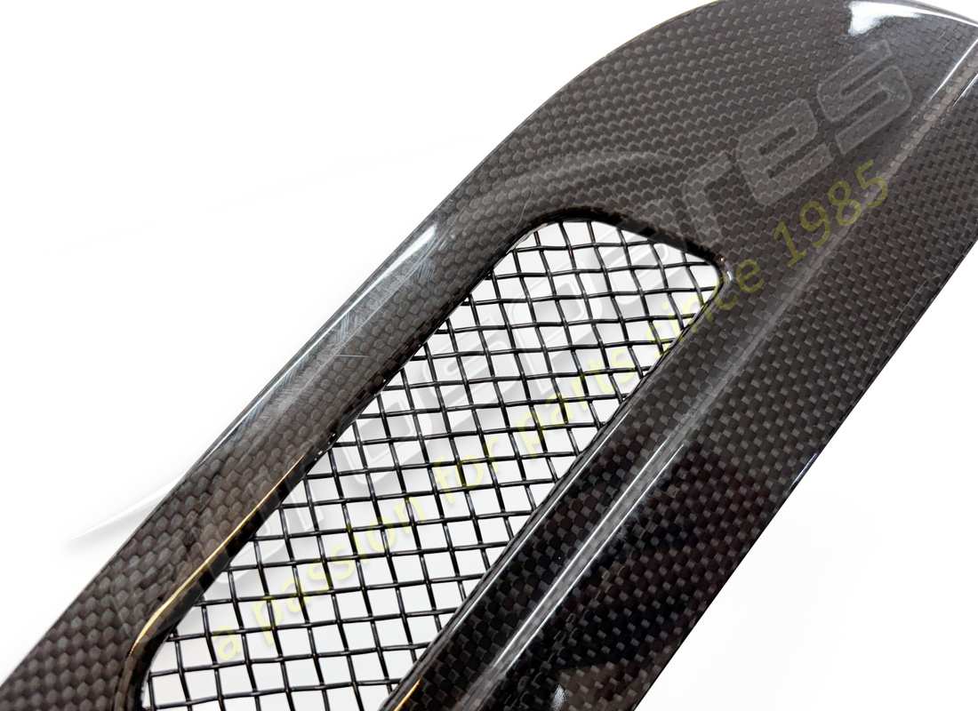 new (other) ferrari rh engine lid grill carbon. part number 68269500 (3)