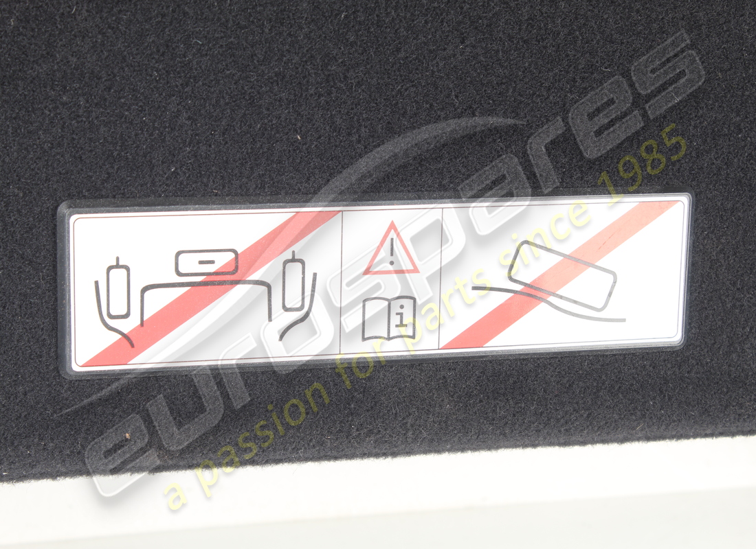 used ferrari separator panel complete. part number 86064400 (3)
