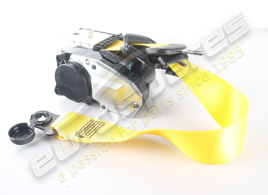 new porsche three-point safety belt racing yellow. part number 992857705ak1s1 (1)