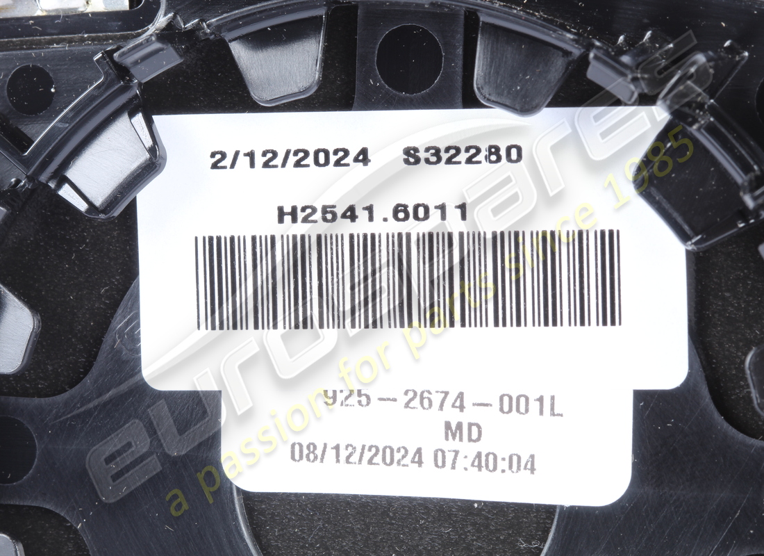 NEW FERRARI LH CURVED GLASS. PART NUMBER 947305 (4) new ferrari lh curved glass. part number 947305 (4)