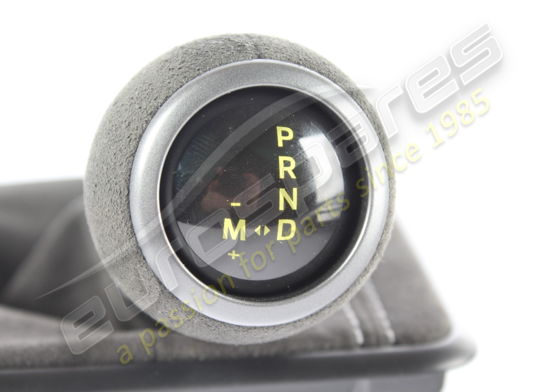 used porsche selector lever black/silver. part number 9gt713120aqa0 (2)
