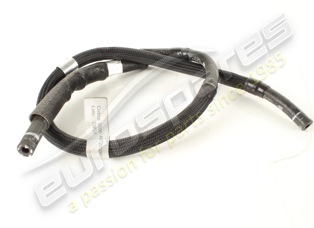 USED Ferrari COMPLETE LH RUBBER PIPE TO SEN . PART NUMBER 874972 (1)