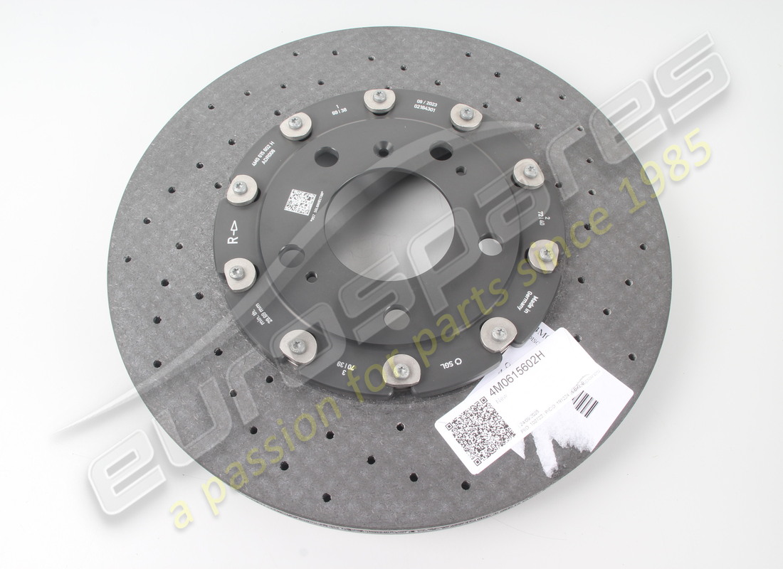 new lamborghini ceramic brake disc (vented), 370 x 30. part number 4m0615602h (1)