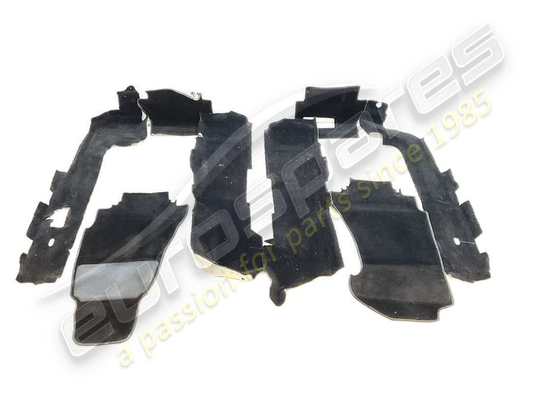 used aston martin carpet kit, front/rear obsidian, rhd part number 4g438310365 (1)