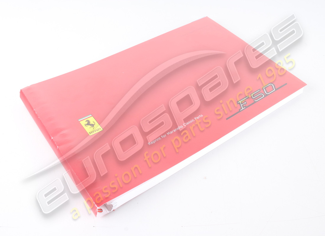 new ferrari f50 owners manual (3rd edition). part number 95990195 (1)
